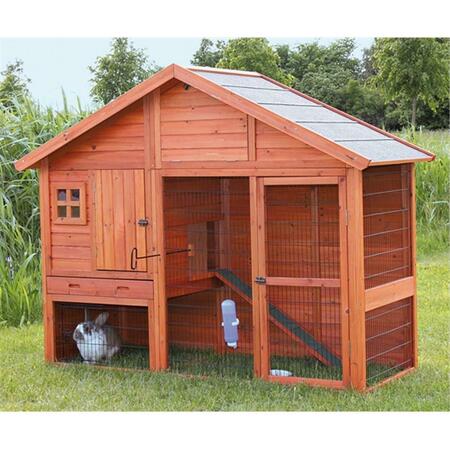 PARTYANIMAL Rabbit Hutch With Gabled Roof PA139212